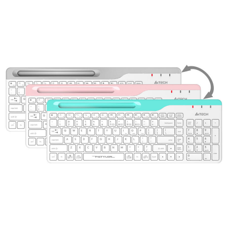 Клавиатура A4Tech Fstyler FBK25 White/Grey, фото , изображение 7