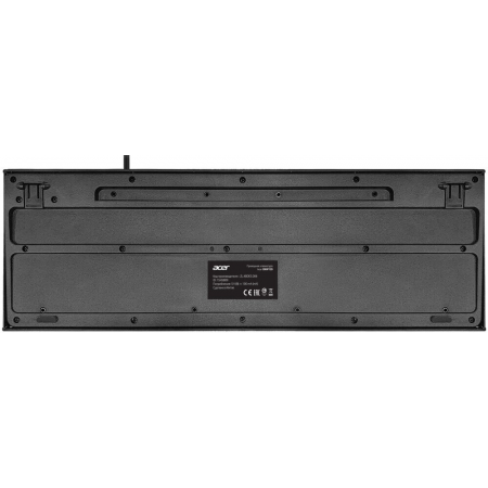 Клавиатура Acer OKW120 черный USB Multimedia (ZL.KBDEE.006), фото , изображение 2