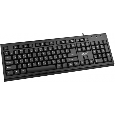 Клавиатура Acer OKW120 черный USB Multimedia (ZL.KBDEE.006), фото , изображение 3