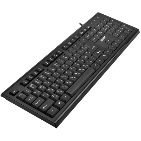 Клавиатура Acer OKW120 черный USB Multimedia (ZL.KBDEE.006), фото , изображение 4