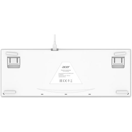 Клавиатура Acer OKW305, USB, механическая белый, фото , изображение 2