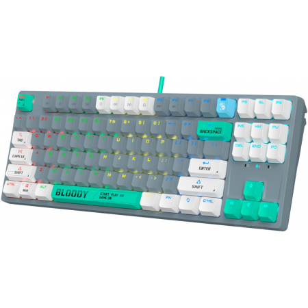 Клавиатура A4Tech Bloody S87 Energy механическая серый USB for gamer LED (S87 USB ENERGY ASH), фото , изображение 5