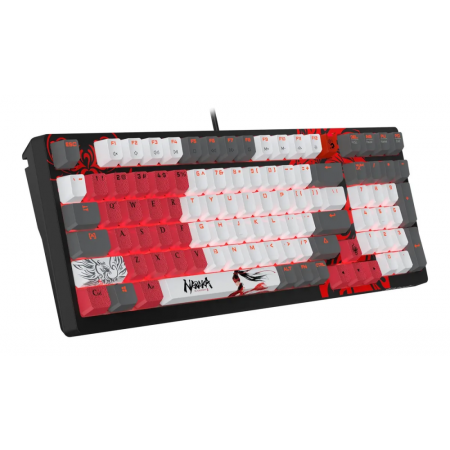 Клавиатура A4Tech Bloody S98 Naraka BLMS Plus механическая черный/красный USB for gamer LED (S98 NARAKA BLMS RED PLUS), фото , изображение 2