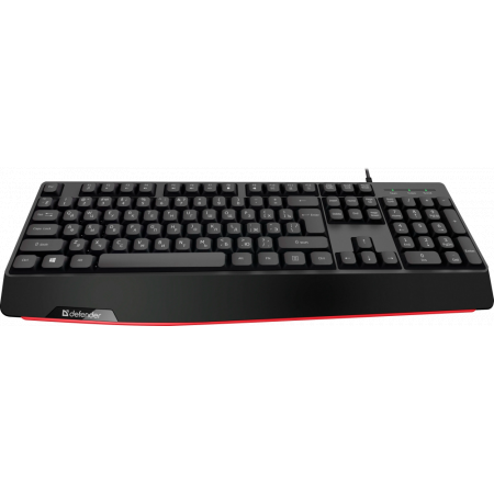 Клавиатура DEFENDER ATOM HB-546 RU BLACK 45546 1.8M, фото , изображение 3
