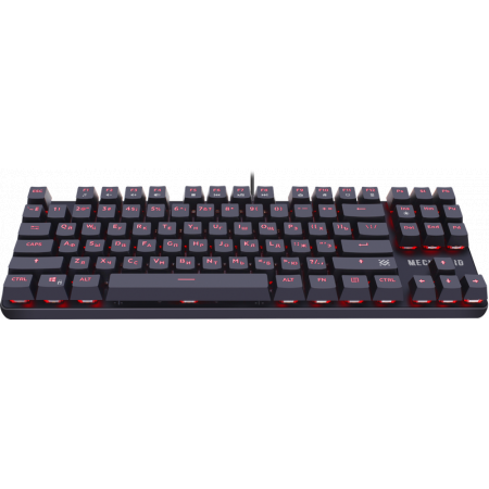 Клавиатура DEFENDER MECHANICAL MECHANOID GK-581 RU 45581 BLK, фото , изображение 4