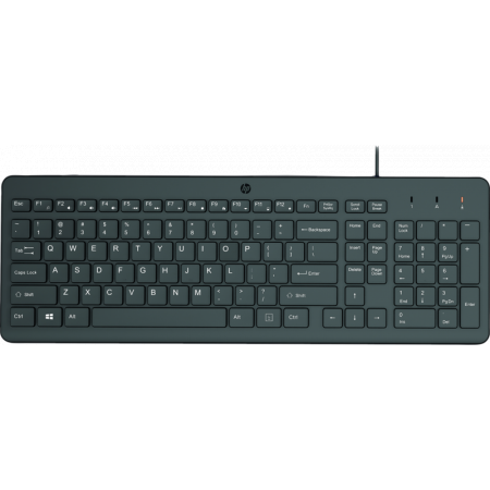 Клавиатура Keyboard HP 150 Wired (black) ENG/RUS, фото 