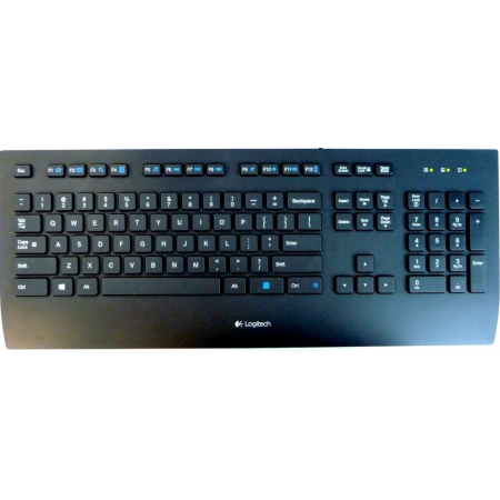 Клавиатура Logitech Keyboard K280E (920-005215) проводная USB черный, фото 