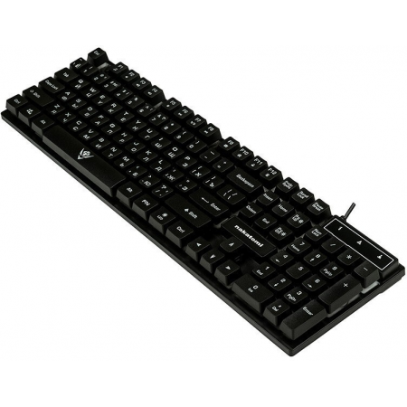 Клавиатура KG-23U BLACK Nakatomi Gaming - игровая с RGB-подсветкой, USB, черная, фото , изображение 3