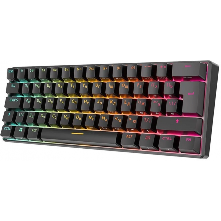 Клавиатура Royal Kludge RK61 Brown switch Black, фото , изображение 2