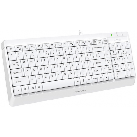 Клавиатура + мышь A4Tech Fstyler F1512 White, фото , изображение 3