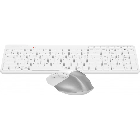 Клавиатура + мышь A4Tech Fstyler FB2800C Air2 White клав:белый/серый мышь:белый/серый USB беспроводная Bluetooth/Радио slim, фото , изображение 2