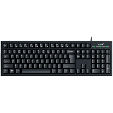 Комплект проводной Genius KM-100SE клавиатура+мышь, USB. Цвет: черный (31330009402), фото , изображение 2