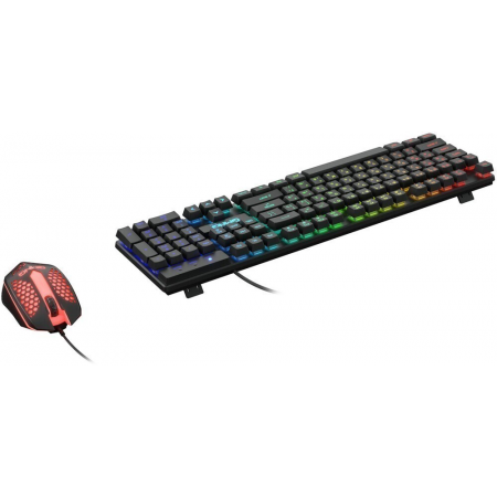 Клавиатура + мышь Оклик GMNG 400GMK клав:черный мышь:черный USB, фото , изображение 3