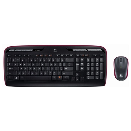 Клавиатура + мышь Logitech Wireless Combo MK330 Black (920-003995), фото , изображение 2