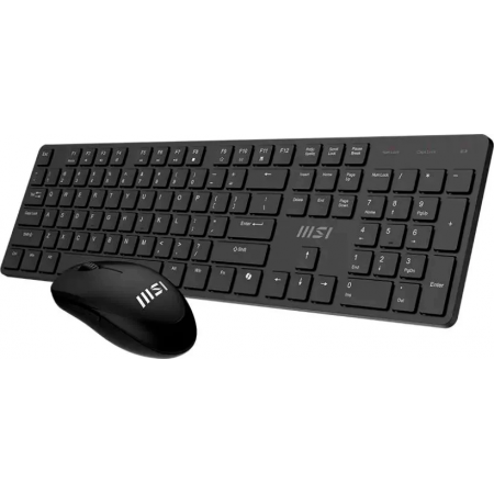 Клавиатура + мышь MSI FORGE K200 W COMBO MS-8ZA4 клав:черный мышь:черный беспроводная (S11-43RU304-Y92), фото , изображение 2