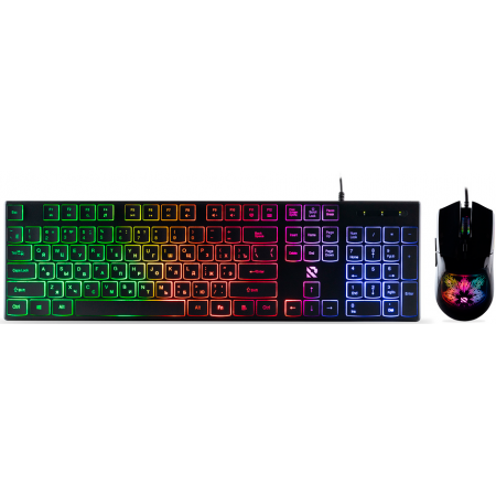 Комплект клавиатура+мышь Smartbuy (SBC-251750G-K) Rush B18 черный, фото 
