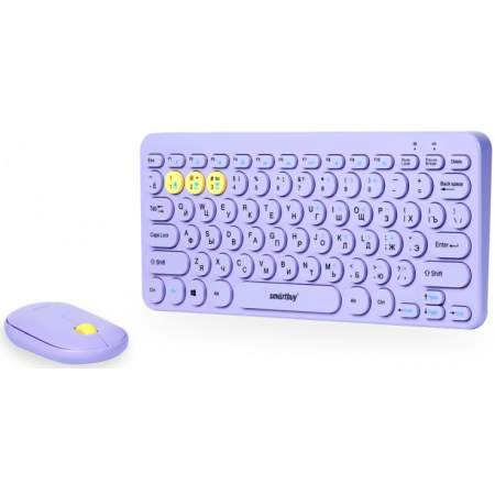 Комплект клавиатура+мышь Smartbuy (SBC-510590AG-V) 510590 фиолетовый, фото , изображение 2
