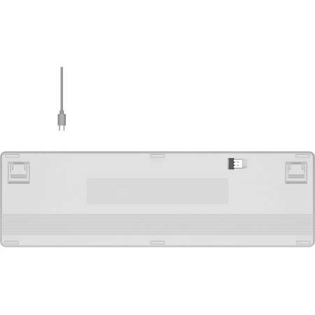 Клавиатура A4Tech Fstyler FBX55C белый USB беспроводная BT/Radio slim Multimedia (FBX55C), фото , изображение 11