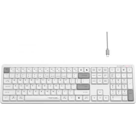 Клавиатура A4Tech Fstyler FBX55C белый USB беспроводная BT/Radio slim Multimedia (FBX55C), фото , изображение 7