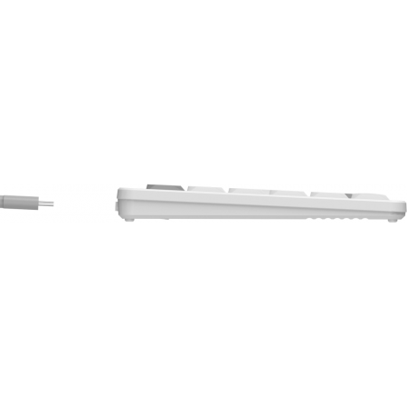 Клавиатура A4Tech Fstyler FBX55C белый USB беспроводная BT/Radio slim Multimedia (FBX55C), фото , изображение 10