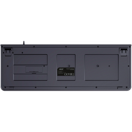 Клавиатура Acer OKW400 черный USB Multimedia (ZL.KBDEE.01C) кабель 1.8м, фото , изображение 2