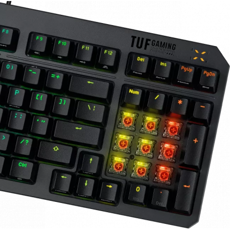 Клавиатура ASUS RA07 TUF K3 GEN II/RD/RU/DS ABS (RUS), фото , изображение 5