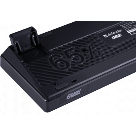 Игровая клавиатура проводная Defender Aris GK-349 RU,черн/бел,68кн+FN,радуж,1.5м, фото , изображение 7