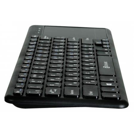 Бесроводная: Oklick 830ST черный USB беспроводная slim Multimedia Touch, фото , изображение 3