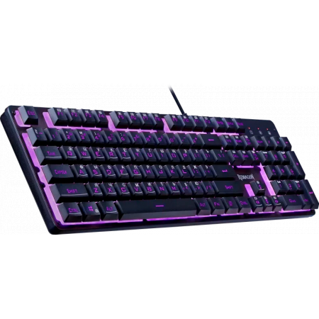 Gроводная игровая клавиатура Redragon Nagato RU, RGB, черный, 25 anti-ghost, мемб., фото , изображение 5