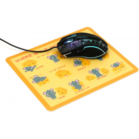 Коврик для мыши Gembird MP-ART47, "шпаргалка", 229х195х2мм, вспененный ПВХ+пластик, пакет, фото , изображение 2