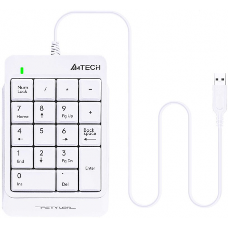 Числовой блок A4 Fstyler FK13P белый USB slim для ноутбука, фото , изображение 2