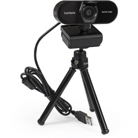 Веб-камера ExeGate Stream C925 Wide FullHD T-Tripod, фото , изображение 3