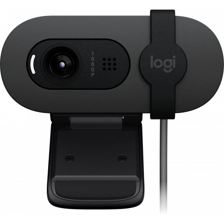 Веб-камера Logitech Brio 100 Full HD webcam - GRAPHITE – USB, фото , изображение 2