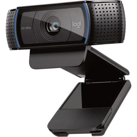 Камера Web Logitech HD Pro C920 черный 2Mpix (1920x1080) USB2.0 с микрофоном (960-001062), фото 