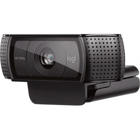 Камера Web Logitech HD Pro C920 черный 2Mpix (1920x1080) USB2.0 с микрофоном (960-001062), фото , изображение 3