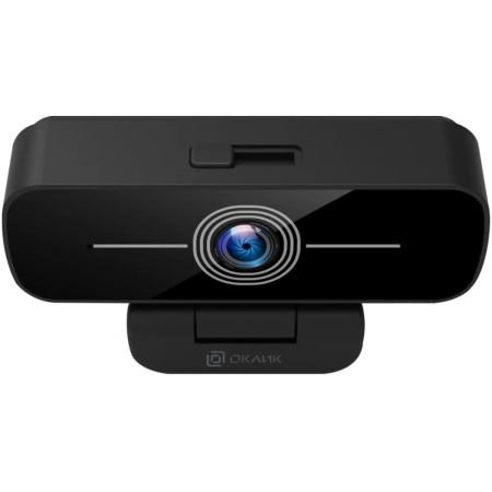 Камера Web Oklick OK-C031FH черный 2Mpix (1920x1080) USB2.0 с микрофоном, фото , изображение 3