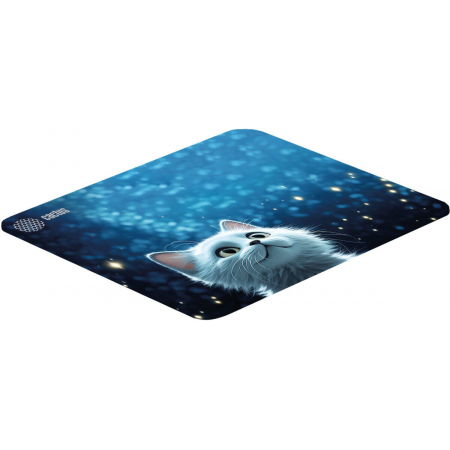 Коврик для мыши Cactus White Cat 300x250x3мм (CS-MPC-D11M), фото , изображение 2