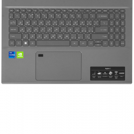 Ноутбук Acer Aspire A515-57G-70BC серый (NX.K2FEM.008), фото , изображение 7