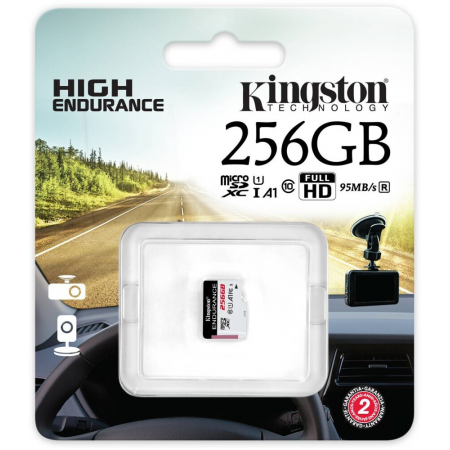 Флеш карта microSDXC 256GB Kingston SDCE/256GB High Endurance w/o adapter, фото , изображение 3