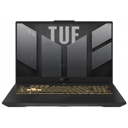 Ноутбук Asus TUF Gaming F17 FX707VJB-HX100 Core 5 210H 16Gb SSD512Gb NVIDIA GeForce RTX 3050 6Gb 17.3" IPS FHD (1920x1080) без ОС grey WiFi BT Cam (90NR0MY5-M003R0), фото 