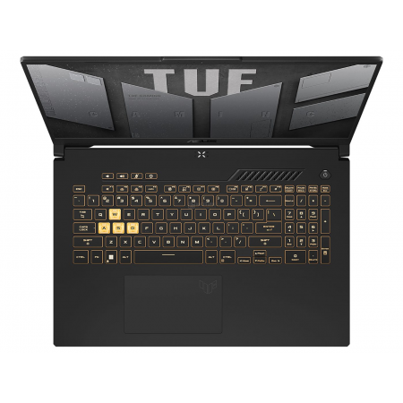 Ноутбук Asus TUF Gaming F17 FX707VJB-HX100 Core 5 210H 16Gb SSD512Gb NVIDIA GeForce RTX 3050 6Gb 17.3" IPS FHD (1920x1080) без ОС grey WiFi BT Cam (90NR0MY5-M003R0), фото , изображение 4