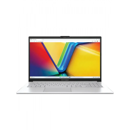 Ноутбук Asus Vivobook Go 15 E1504FA-BQ1586 Ryzen 5 7520U 8Gb SSD512Gb AMD Radeon 610M 15.6" IPS FHD (1920x1080) без ОС silver WiFi BT Cam (90NB0ZR1-M02S50), фото , изображение 2
