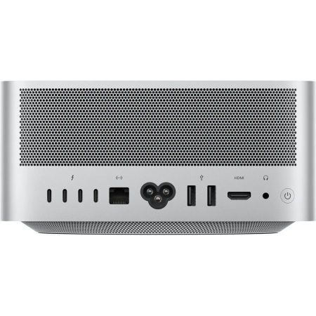 Компьютер Apple Mac studio A2901 M2 Ultra 24 core (3.5) 64Gb SSD1Tb 60 core GPU CR macOS 10GbEth WiFi BT серебристый (MQH63HN/A), фото , изображение 4