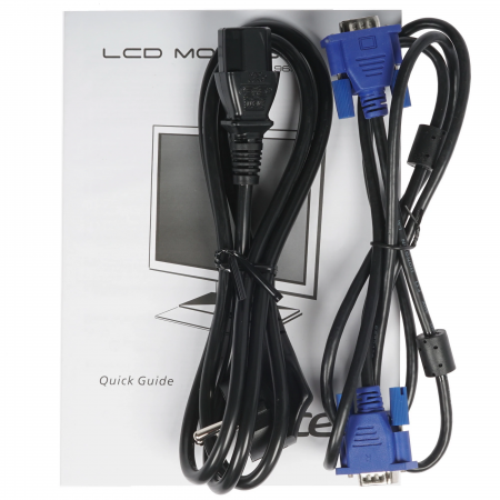 Монитор Монитор/ ACER V196LBB 19'', Black Matt, 5:4, IPS, 1280x1024, 5ms, 250cd, 75Hz, VGA, Vesa:100x100, фото , изображение 7