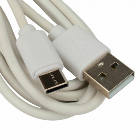 Кабель USB2.0 Гарнизон GCC-USB2-AMCM-6-W, AM/Type-C, медь, 1.8м, белый, пакет, фото , изображение 2