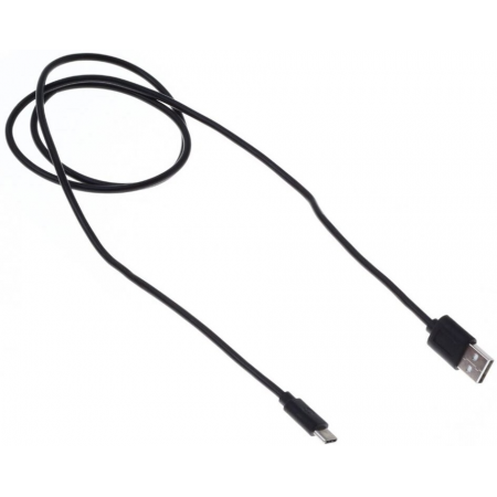 Кабель Buro USB A(m)-USB Type-C (m) черный 1м (BHP RET TYPEC1 BL), фото 