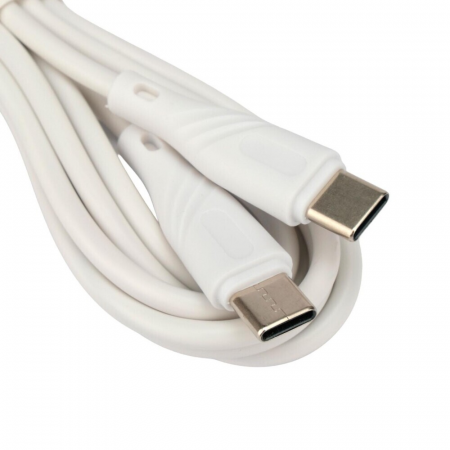 Кабель USB2.0 Cablexpert CCB-USB2-CMAPO1-2MW, Type-C/Lightning, издание Classic 0.1, 3A, 20Вт, длина 2м, белый, коробка, фото , изображение 2