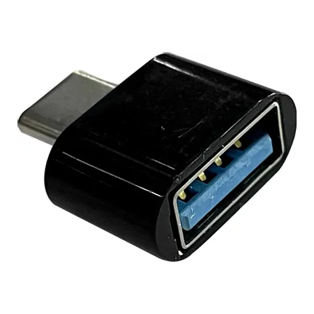 Адаптер Buro ver3.0 USB A(f) USB Type-C (m) (BU-USB3-AF-CM) черный, фото 