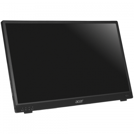 Монитор/ ACER PM181QAbmiux 17,3'', ZeroFrame, UltraThin Black, 16:9, IPS, 1920x1080, 7ms, 250cd, 60Hz, 1xMiniHDMI + 1xType-C(15W) + SPK + Audio Out, Speakers 0.5Wx2,, фото , изображение 2