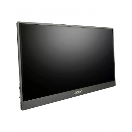 Монитор Монитор/ Acer PM161QJbmiuux 15,6'', UltraThin Black, 16:9, IPS, 1920x1080, 6ms, 250cd, 60Hz, mini HDMI, 2xType-C, Speakers 1Wx2, FreeSync, HDR 10, Vesa:100x100, фото , изображение 3
